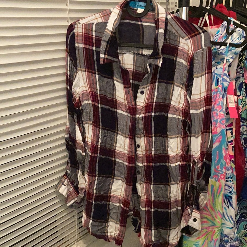 Super soft flannel from Francesca’s!